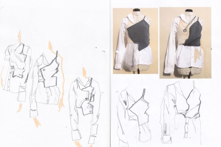 Mission: research an entire fashion design project, no Internet